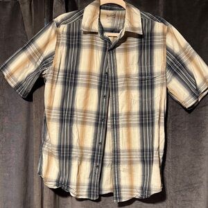Woolrich Men's Plaid Short Sleeve Shirt